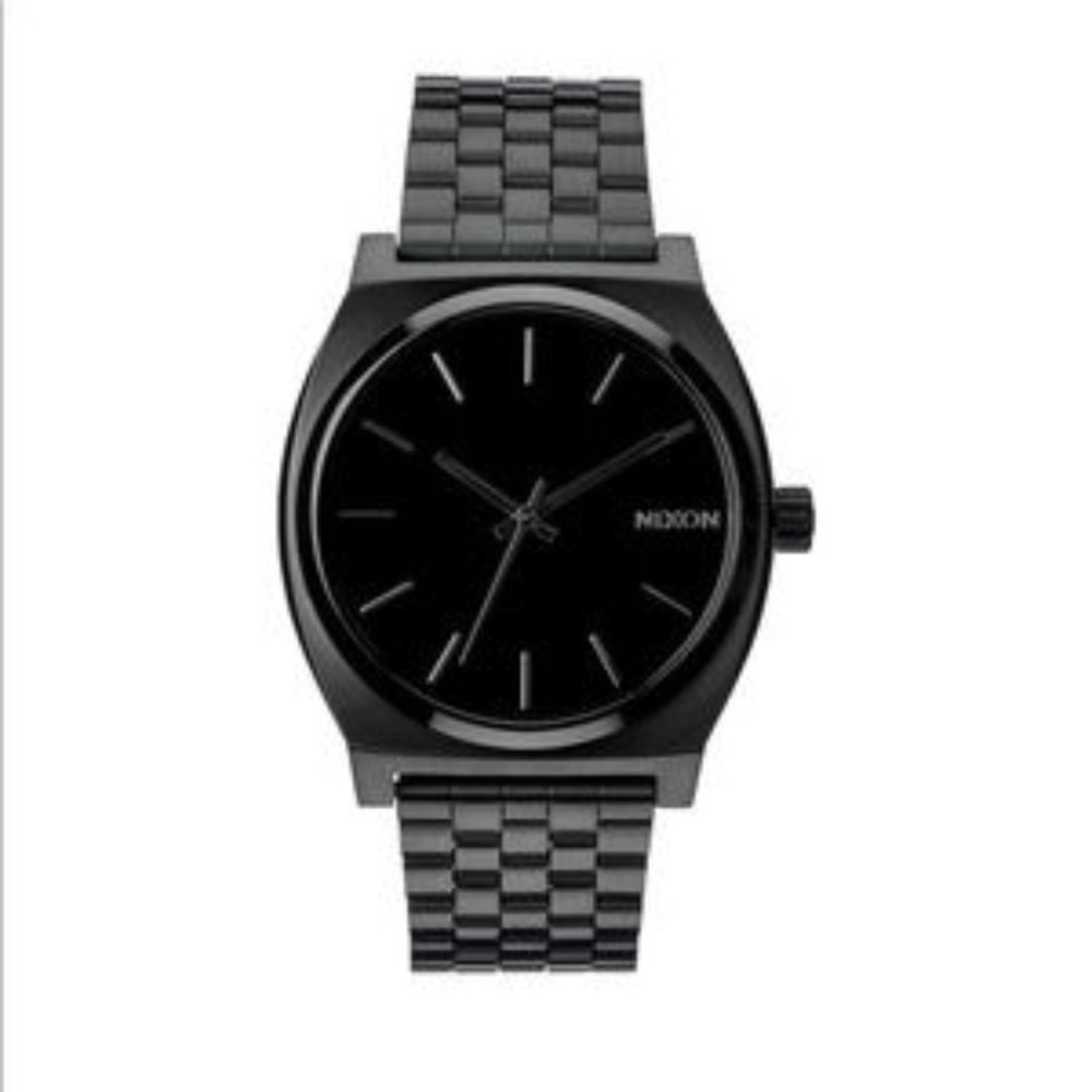 Like NEW Nixon Time Teller All Black